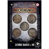 Games Workshop Necromunda 32mm Bases (10)