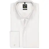Olymp No. 6 Super slim fit smokingoverhemd van popeline model 'URBAN KENT'