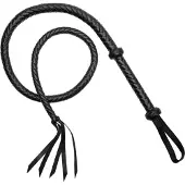 Rimba - Arabische Bullwhip - 150 cm - Zwart