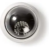König K?nig, Dummy Dome Beveiligingscamera met oplichtende IR LEDs in het donker