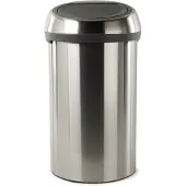 Brabantia Touch Bin 60 Liter Rvs Fingerprint Proof