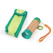 Hape Handgegenereerde Zaklamp - Duurzame Kinderzaklamp van Bamboe, Geen Batterijen Nodig, 4 Jaar+