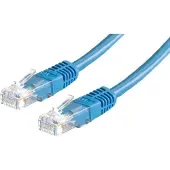 Roline Netwerkkabel | Cat5e U/UTP | 15 meter (100% koper, Blauw)