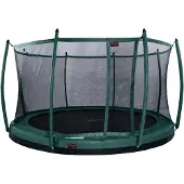 Avyna Trampoline Pro-Line FlatLevel 10 + Royal Class Veiligheidsnet Groen