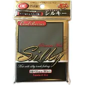 Kmc Standard Sleeves - Silky Matte Black (50 Sleeves)