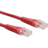 PROCABLE Netwerkkabel | Cat6 U/UTP | 15 meter (100% koper, Rood)