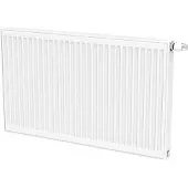 Stelrad Novello paneelradiator 60x120cm type 21 1614watt 6 aansluitingen Staal Wit glans 0221062112
