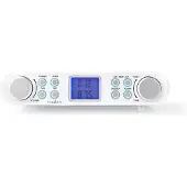 Nedis FM keukenradio voor onderbouwmontage - AUX aansluiting / wit