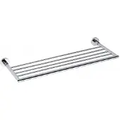 Sapho X-Round opklapbaar handdoekenrek 65cm chroom