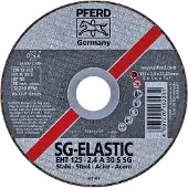 PFERD SG STEEL 61340222 Doorslijpschijf recht 115 mm 25 stuk(s) Staal