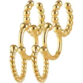 Elli Oorbellen 'Geo' goud