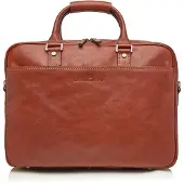 Castelijn & beerens Laptoptas Verona RFID 15,6 Inch Lichtbruin
