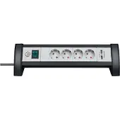 Brennenstuhl Stekkerdoos Premium-office 4-voudig Met Usb (type A) Zwart 1,8 Meter