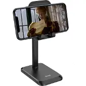 Hoco PH27 - Verstelbare Telefoonhouder Desktop Standaard - Zwart