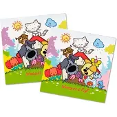 Woezel en pip Woezel & Pip - Servetten - 20 Stuks