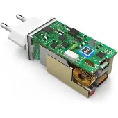 Hama 210592 Oplader GaN, USB-C Power Delivery (PD) + USB-A