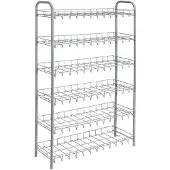 Metaltex - Shoe 6 - Tomado schoenenrek - Schoenen opbergsysteem - 6 lagen - Wit - 18 paar schoenen - 64x23x104 cm