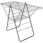 Metaltex 407002 Rotterdam Droogrek Zwart - 134 x 58 x 98 cm