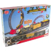 Hit Treinset 38delig looping geluid b/o 4xAAA