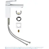 GROHE Badkamer- en keukenkranen wastafelkraan Eurocube M 23446000