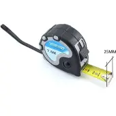 Hofftech Rolmaat / Meetlint Rubber 7,5 meter / 25 mm