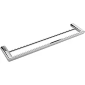 Sapho Flori dubbele handdoekhouder 60cm chroom