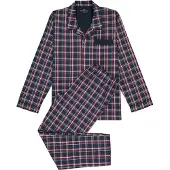 Götzburg geruite doorknoop pyjama | Maat 52