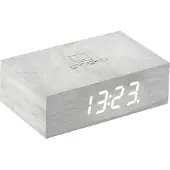 Gingko Click clock Flip natural White Birch