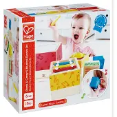 Hape Muzikale Stapelblokken Set – 5 Houten Instrumenten voor Peuters vanaf 18 Maanden