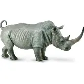 Collecta Figurine - Witte Neushoorn - (Xl) - Wilde Dieren - Handgeschilderd - Miniatuur