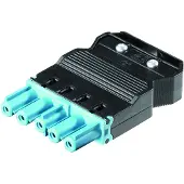 WIELAND Gesis Klassieke Stekker 5P Vrouwelijk 20A 250V/400V PB02 - 92.953.4453.0