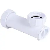 Walraven Mcalpine wastafelsifon ruimtebesparend 1-1/4"x40 wit 0053211