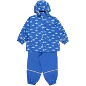 Playshoes Functioneel pak 'Hai' blauw