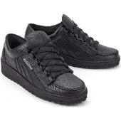 Mephisto RAINBOW Veterschoenen | Maat 9.5 Heren Zwart