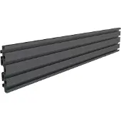 Multibrackets M Pro Series - Single Screen Rail 68cm Black