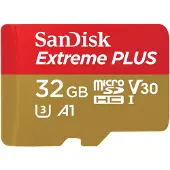 SanDisk Extreme Plus MicroSDHC 32 GB 100 MB/s