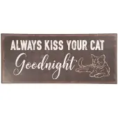 Clayre & Eef ClayTEKSTBORD | 30*13 CM | ZWART | METAAL | | 6Y3624E