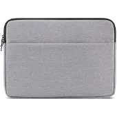 Shop4 - 14 inch Laptop Hoes - Sleeve Licht Grijs