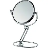 kela Make-up Spiegel Safia Draaibaar Inklapbaar Silver Shining