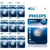 Philips 10 Stuks - CR1620 3v lithium knoopcelbatterij