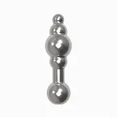 Diogol Jaz IH Vibrerende Dildo Anaal Plug 45mm