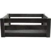 COSY&TRENDY KIST-KRAT HOUT SMALL 28.5X17.5X12CM GREY