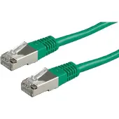 Roline Netwerkkabel | Cat5e F/UTP | 10 meter (100% koper, Groen)