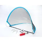 Engelhart Pop Up Goal 78x56cm 2 Stuks In Tas Blauw blauw Kunststof Voetbaldoel