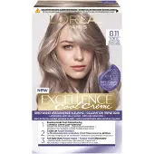 L'Oréal 1+1 Gratis: Excellence Cool Crème Permanente Crèmekleuring 8.11 - Ultra As Lichtblond