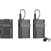Boya 2.4 GHz Duo Lavalier Microfoon Draadloos BY-WM4 Pro-K2