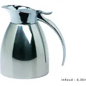 Luxor ISOLEERKAN LUXOR INH. 0,3L. HG. 14CM. RVS HOOGGEPOLIJST