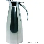 Luxor ISOLEERKAN LUXOR INH. 1,0L. HG. 26CM. RVS HOOGGEPOLIJST