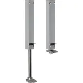 Dictator deurvastzetter type ZE-160 Design line mat zilver