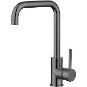 Best design Keukenmengkraan Moya Uitloop Gebogen 31.7 cm 1-hendel Gunmetal